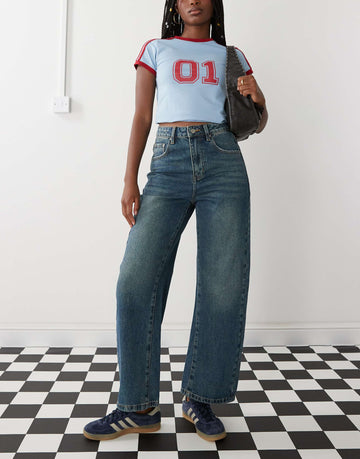 Norzay wide leg jeans - Vintage