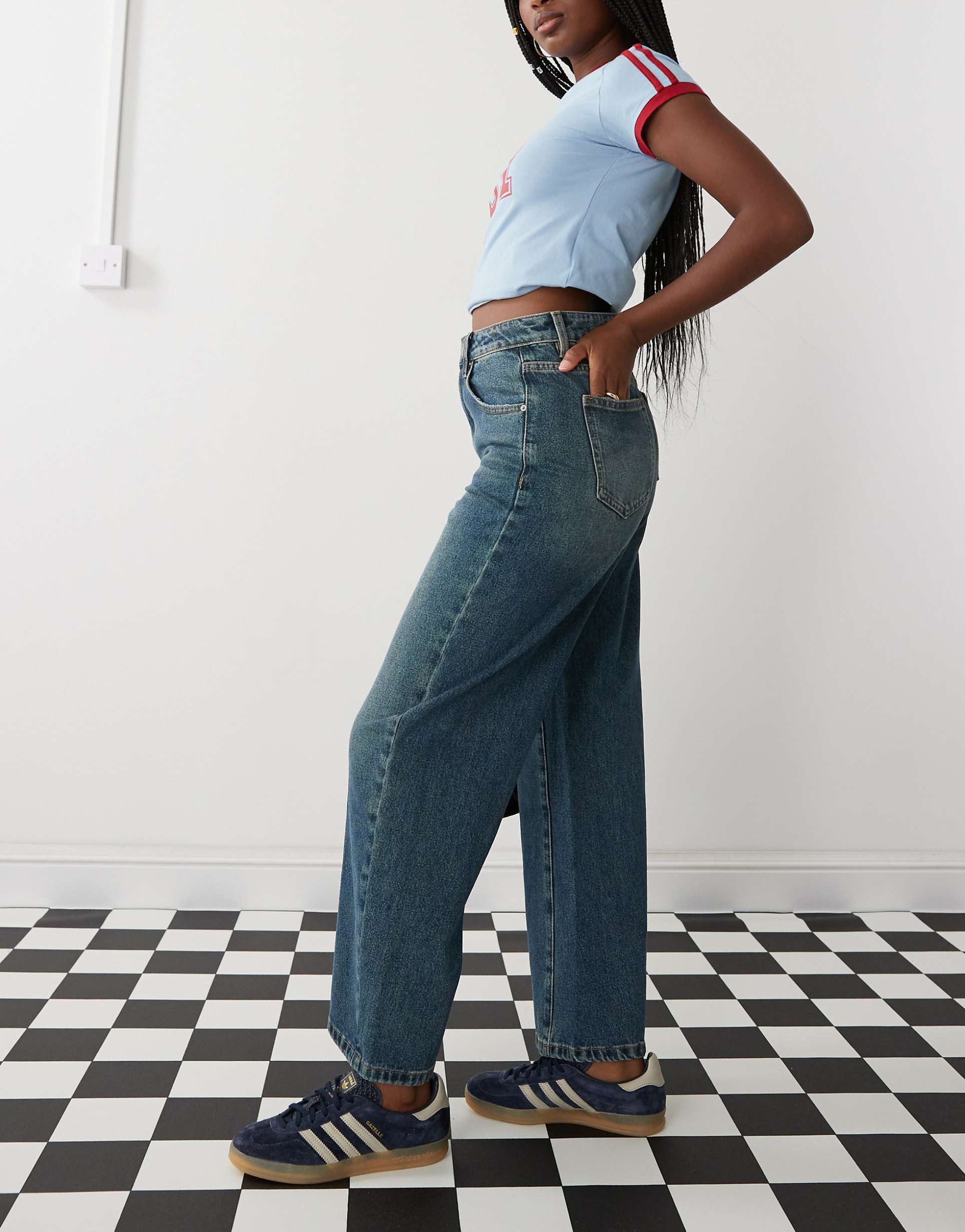 Norzay wide leg jeans - Vintage