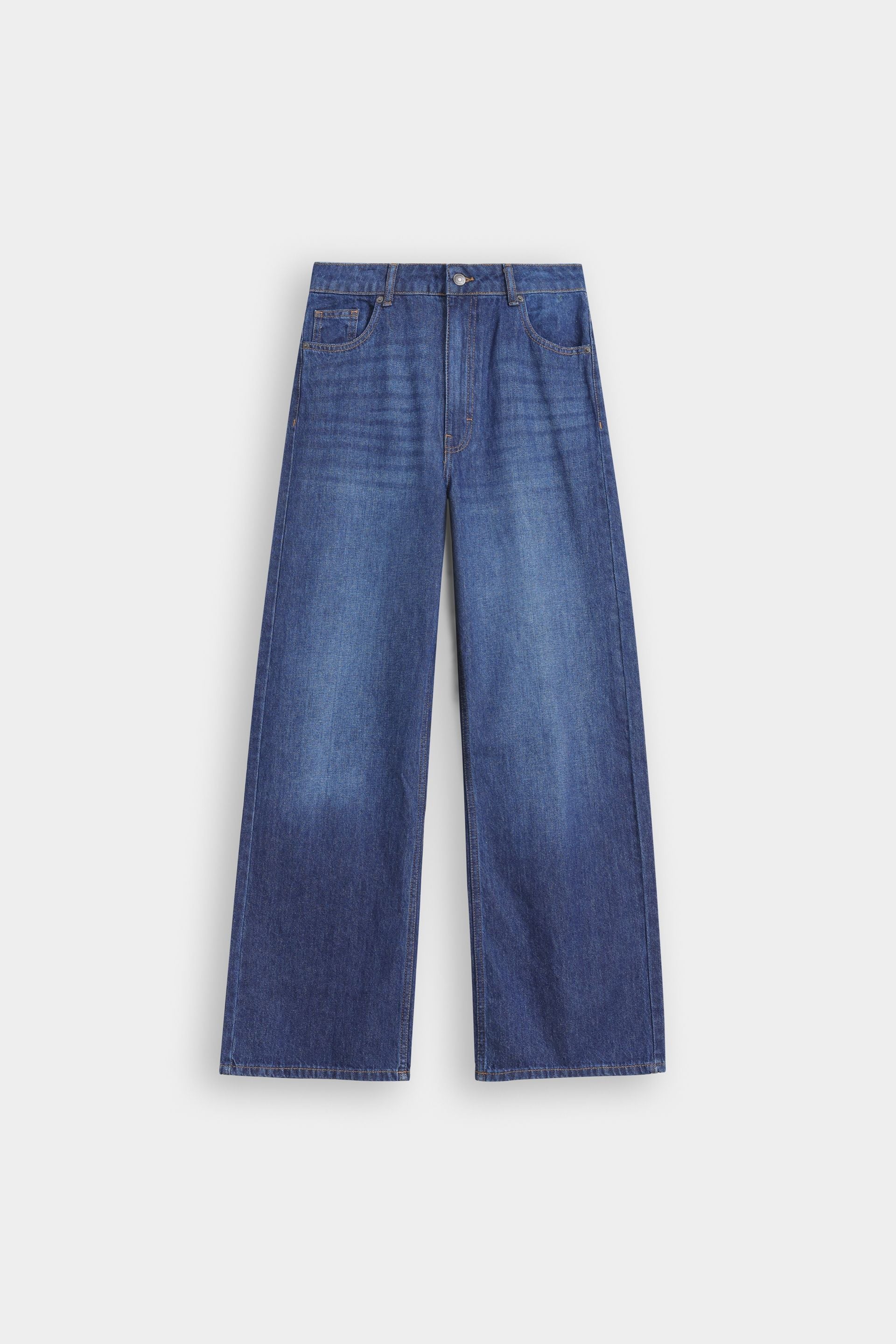 Norzay wide leg Jeans - Navy blue